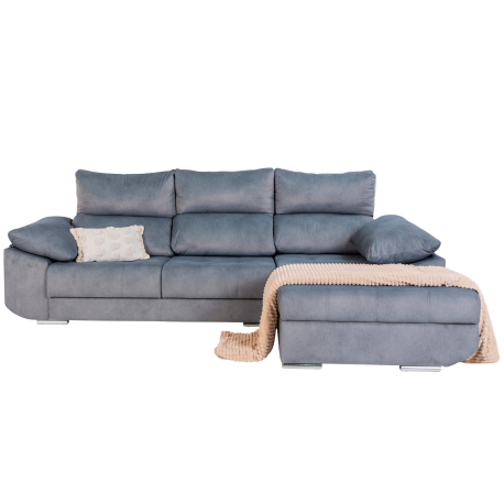 Sofá chaise longue FIRENZE - Lyla 8 - Cinzento Sofá chaise longue FIRENZE - Lyla 8 - Cinzento