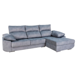Sofá chaise longue FIRENZE - Lyla 8 - Cinzento Sofá chaise longue FIRENZE - Lyla 8 - Cinzento