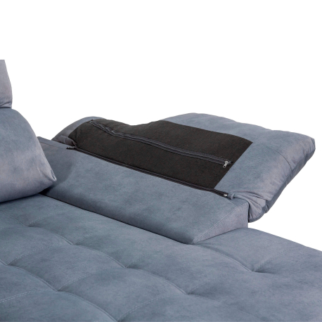 Sofá chaise longue FIRENZE - Lyla 8 - Cinzento Sofá chaise longue FIRENZE - Lyla 8 - Cinzento