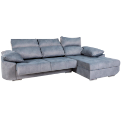 Sofá chaise longue FIRENZE - Lyla 8 - Cinzento Sofá chaise longue FIRENZE - Lyla 8 - Cinzento