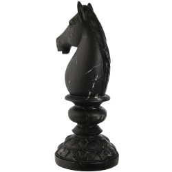 Figura decorativa LUSITANO - preto