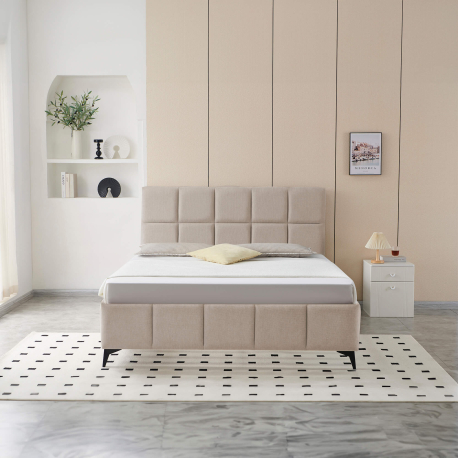 Cama de Casal VANESSA 140x190cm - Double Beds Cama de Casal VANESSA 140x190cm - Double Beds