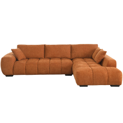 Sofá chaise longue CALIFORNIA - laranja Sofá chaise longue CALIFORNIA - laranja