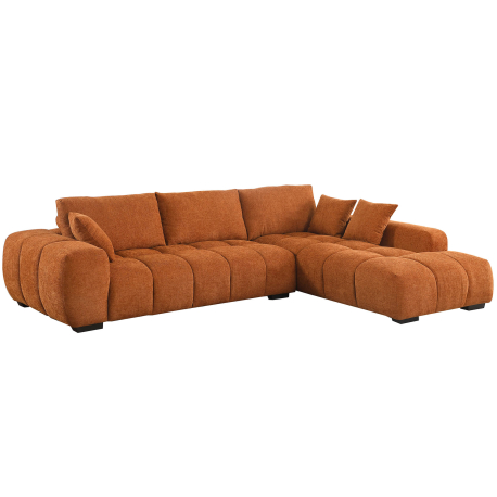 Sofá chaise longue CALIFORNIA - laranja Sofá chaise longue CALIFORNIA - laranja