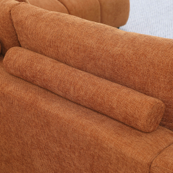 Sofá chaise longue CALIFORNIA - laranja Sofá chaise longue CALIFORNIA - laranja