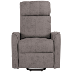 Poltrona reclinável SYRIO relax elétrico com elevação cinzento Poltrona reclinável SYRIO relax elétrico com elevação cinzento