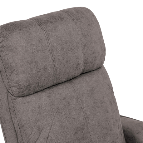 Poltrona reclinável SYRIO relax elétrico com elevação - cinzento Poltrona reclinável SYRIO relax elétrico com elevação - cinzento