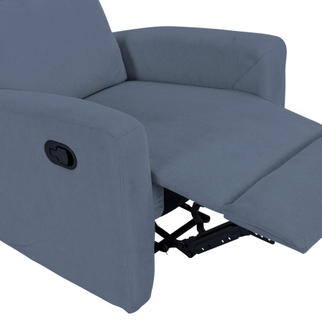 Poltrona TALISA relax manual- cinzento