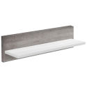 MADRID shelf Color-White and Stone Size-155 cm