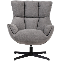 Poltrona giratória AVATAR - cinzento claro