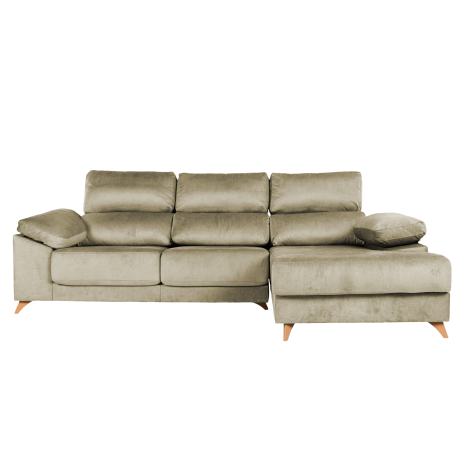 MERIDA Chaise Longue Sofa with Storage - Sofas with Chaise Longue
