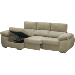 Sofá chaise longue PAMELA com baú - Sofas with Chaise Longue Sofá chaise longue PAMELA com baú - Sofas with Chaise Longue
