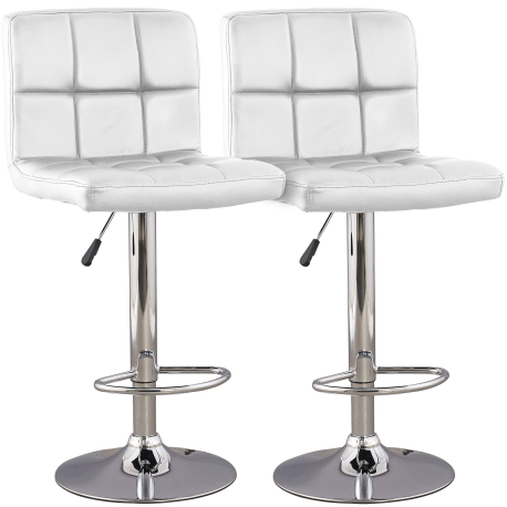 Pack 2 bancos SHELLA - branco Pack 2 bancos SHELLA - branco