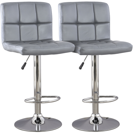 Pack 2 bancos altos giratórios SHELLA