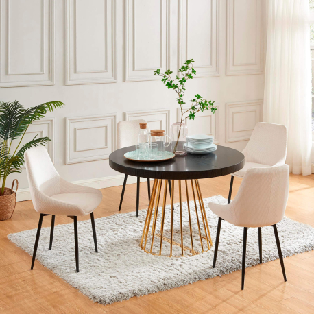 Mesa redonda extensível CECILE - Dining Tables Mesa redonda extensível CECILE - Dining Tables