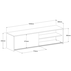 Móvel TV TOMY - TV furniture and shelves