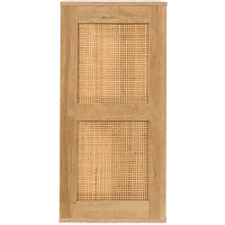 Estante BALI em rattan e com 4 cubos - carvalho rattan Estante BALI em rattan e com 4 cubos - carvalho rattan