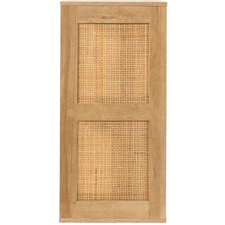 Estante BALI em rattan e com 4 cubos - carvalho rattan Estante BALI em rattan e com 4 cubos - carvalho rattan