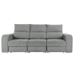 Sofá 3 lugares DUBAI com cama de casal - Tibet 18 Cinzento
