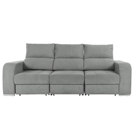 Sofá 3 lugares DUBAI com cama de casal - Tibet 18 Cinzento