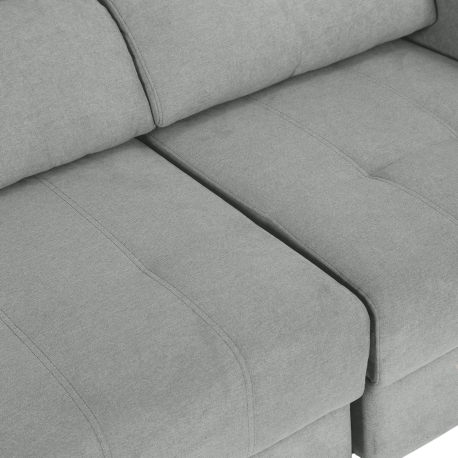 Sofá 3 lugares DUBAI com cama de casal - Tibet 18 Cinzento