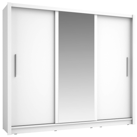 Roupeiro BAKU 13 com espelho e 3 portas - Closet with Running Doors