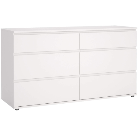 Pack quarto de casal CASINO BOX - branco mate