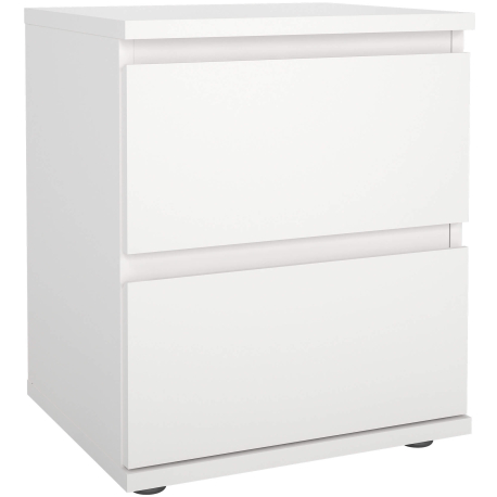 Pack quarto de casal CASINO BOX - branco mate