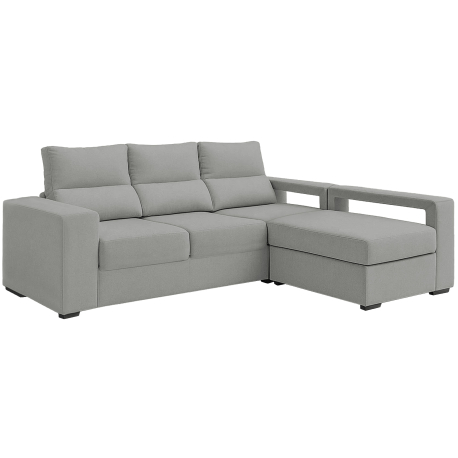 Sofá chaise longue reversível DHARAN com puffs - Sofas with Chaise Longue Sofá chaise longue reversível DHARAN com puffs - Sofas with Chaise Longue
