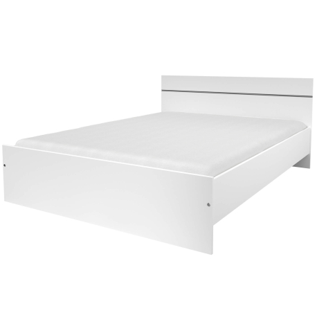 Cama de Casal CODA 140x190cm Branco Cama de Casal CODA 140x190cm Branco