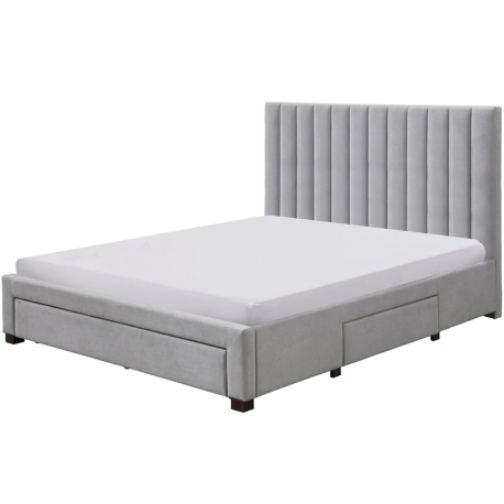 Cama de casal BELLA - CINZENTO Cama de casal BELLA - CINZENTO