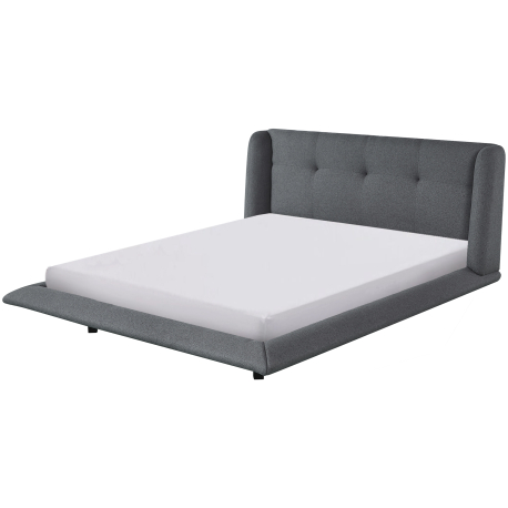 Cama de casal FLEET - cinzento Cama de casal FLEET - cinzento
