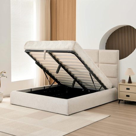 Pack cama de casal elevatória AVENTURIA + colchão NEW PALACIO - Packs Double Beds Pack cama de casal elevatória AVENTURIA + colchão NEW PALACIO - Packs Double Beds