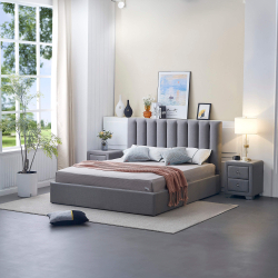 Cama de casal elevatória AUSSIE II - cinzento Cama de casal elevatória AUSSIE II - cinzento