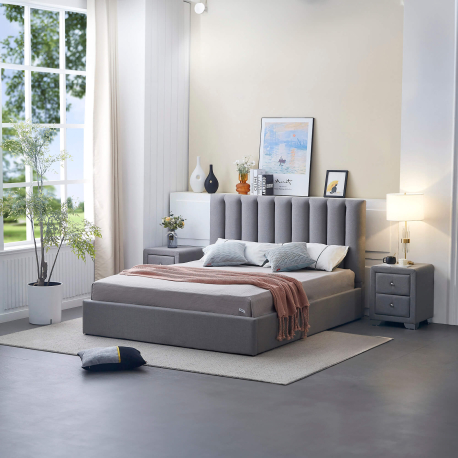 Cama de casal elevatória AUSSIE II - cinzento Cama de casal elevatória AUSSIE II - cinzento