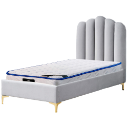 Pack Cama de solteiro CAMILLA + colchão SPRINGROLLER - Packs Single Beds