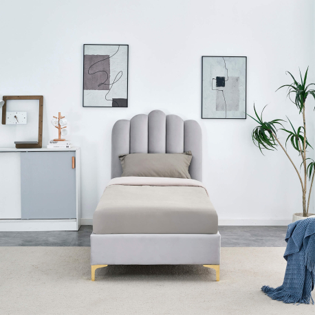 Pack Cama de solteiro CAMILLA + colchão SPRINGROLLER - Packs Single Beds