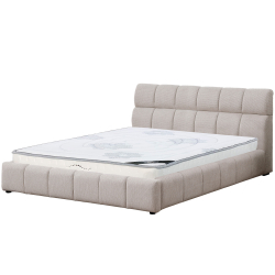 Pack cama de casal elevatória ANJO + colchão NEW PALACIO - bege