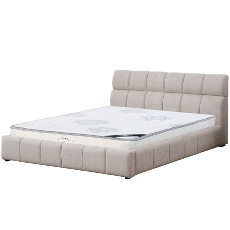 Pack cama de casal elevatória ANJO + colchão NEW PALACIO - bege Pack cama de casal elevatória ANJO + colchão NEW PALACIO - bege