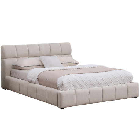 Pack cama de casal elevatória ANJO + colchão NEW PALACIO - bege Pack cama de casal elevatória ANJO + colchão NEW PALACIO - bege