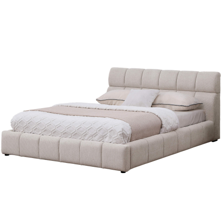 Pack cama de casal elevatória ANJO + colchão NEW PALACIO - bege Pack cama de casal elevatória ANJO + colchão NEW PALACIO - bege