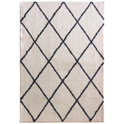 Tapete DIAMOND - Bege e Preto Tapete DIAMOND - Bege e Preto
