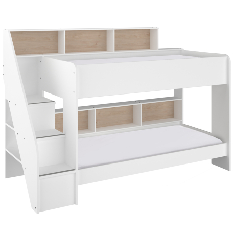 Beliche SUPER JOJO branca e carvalho