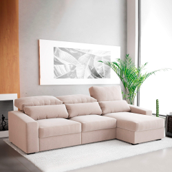 ALABAMA Reversible Chaise Longue Sofa with Bed and Storage - Sofas with Chaise Longue ALABAMA Reversible Chaise Longue Sofa with Bed and Storage - Sofas with Chaise Longue
