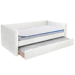 Pack cama nido TUILERIE + colchão SPRING ROLLER e KID ROLLER - branco Pack cama nido TUILERIE + colchão SPRING ROLLER e KID ROLLER - branco
