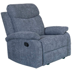 Poltrona VICKY relax manual - cinzento