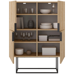 Aparador Alto 4 Portas TITAN - Sideboards