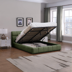 Cama de casal elevatória ANJO- verde