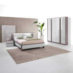 Roupeiro 4 Portas com LED PESARO - Closet with Crash Doors Roupeiro 4 Portas com LED PESARO - Closet with Crash Doors