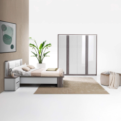 Roupeiro 4 Portas com LED PESARO - Closet with Crash Doors Roupeiro 4 Portas com LED PESARO - Closet with Crash Doors